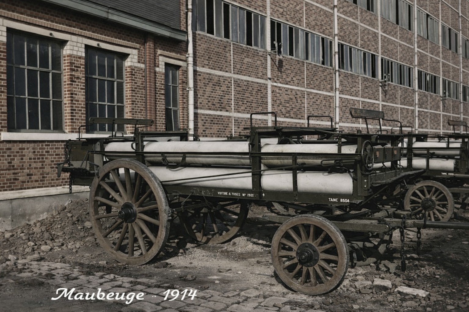 Le dirigeable à Maubeuge